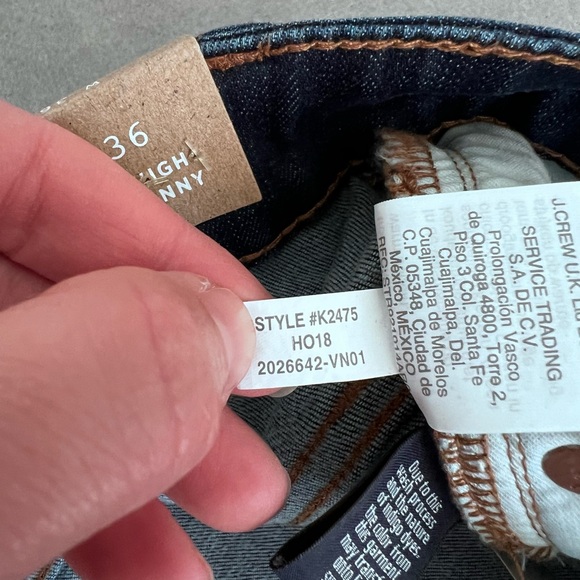 MADEWELL Curvy High-Rise Skinny Jeans Tarren Wash Plus Size 36 - NWT - Picture 6 of 14